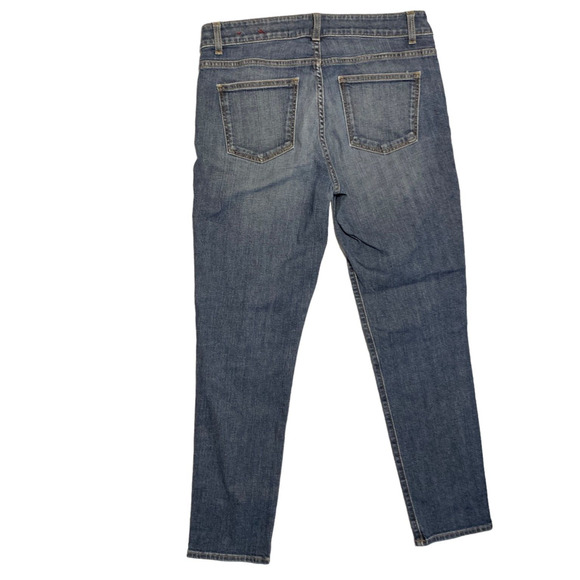 Talbots Women's Curvy Jeans Size 4/27 Blue Denim Medium Wash Slim Ankle 90s Y2K - Picture 6 of 9